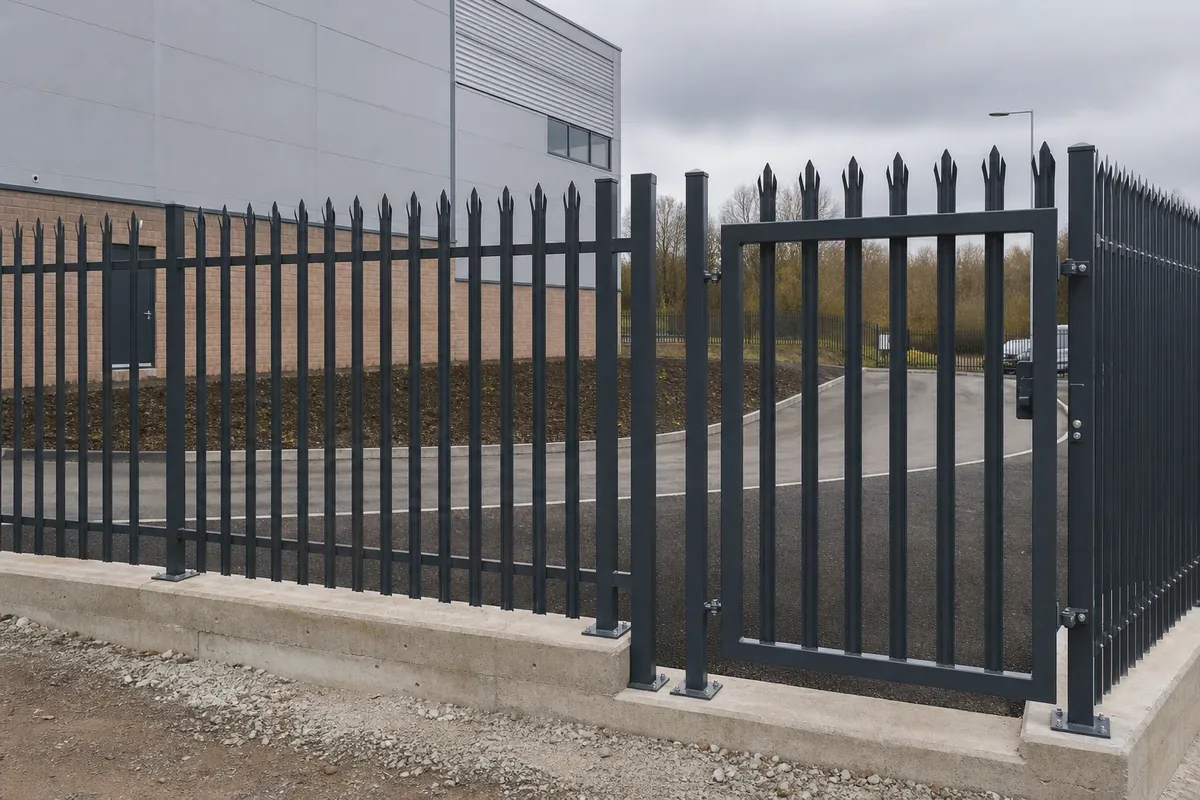 Security fencing installation in Redditch